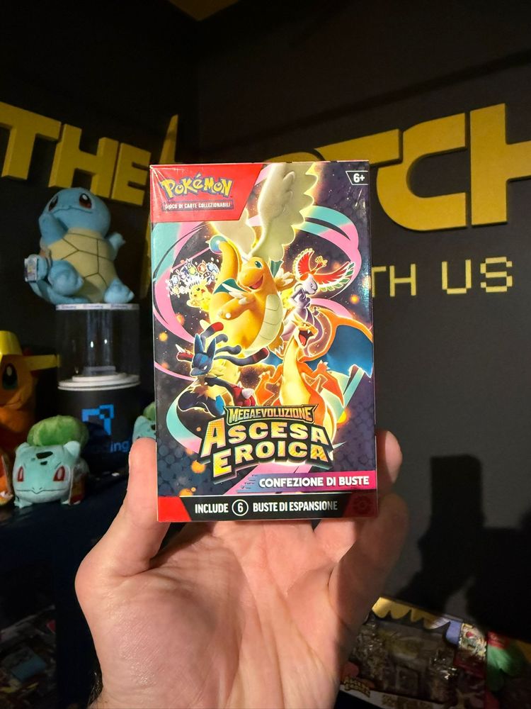 Pokémon Bundle 6 bustine Ascesa Eroica  Booster Pack product image